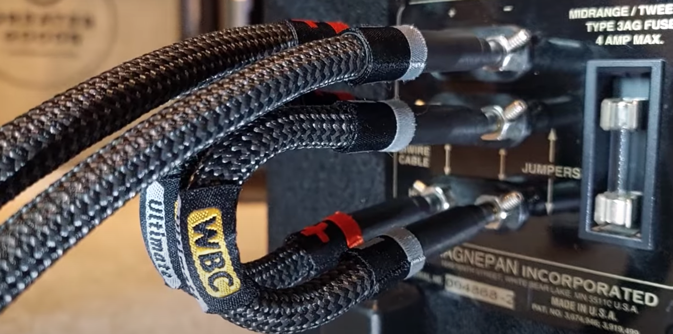 WBC Ultimate cables and jumpers